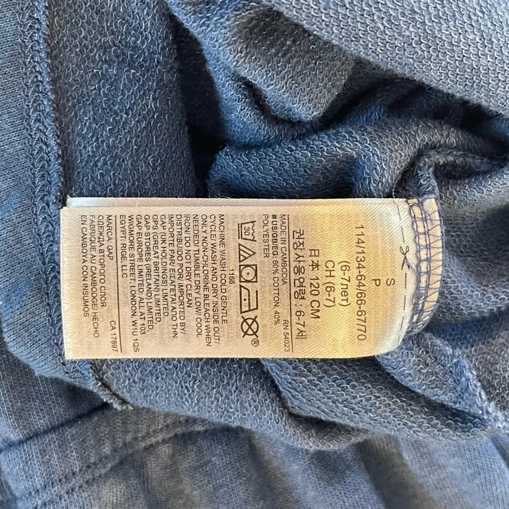 GAP Blue Kids jumpsuit with Button Detail S